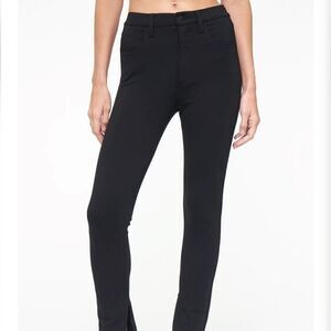 PISTOLA lennon high rise crop boot jeans in dark vinyl NWY Size 29